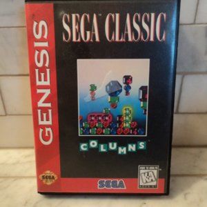 Sega Genesis video game "Columns"